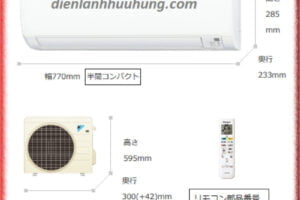 ĐIỀU HÒA DAIKIN Nhật Bản 16000 BTU F40VTEP+R40VEP